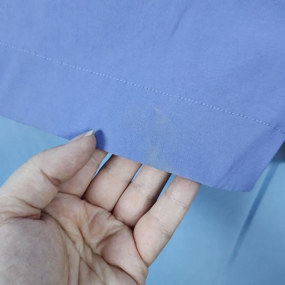 Nike Golf Fit Dry Women’s Purple Shorts Size 8 Flat Front Striped Sides Stretch - Picture 5 of 13